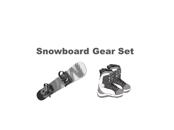 Picture of [ Snowboard Gear Set ]