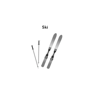 Picture of [ Ski & pole ]